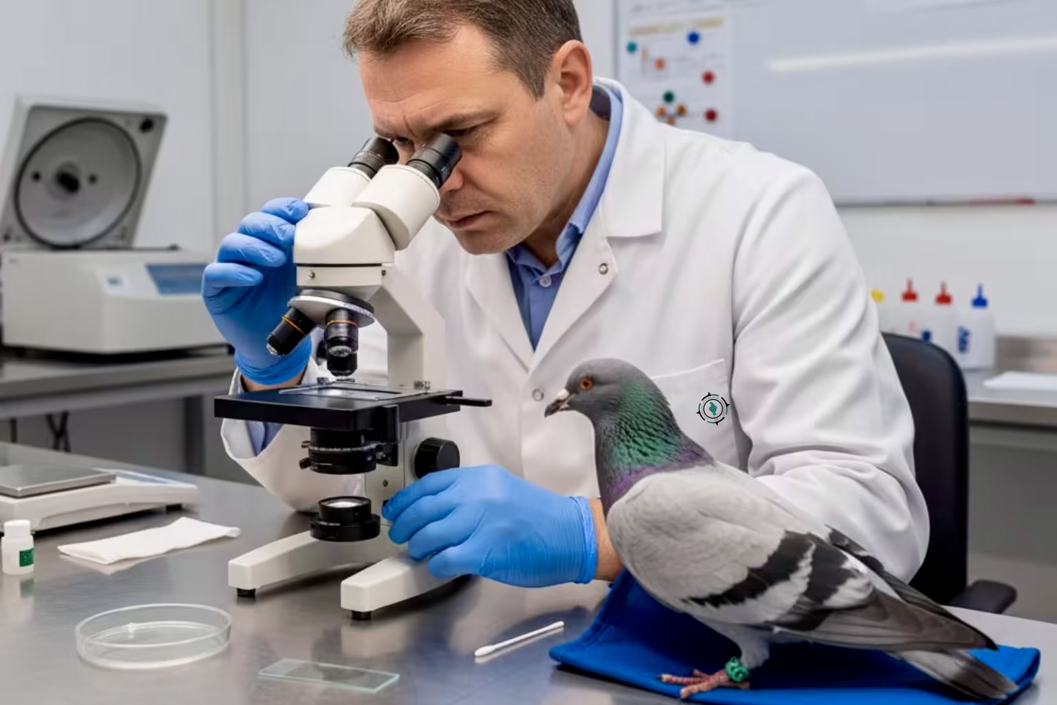 O Inimigo Oculto que Drena a Energia e Causa Apatia nos Seus Pombos-Correio.