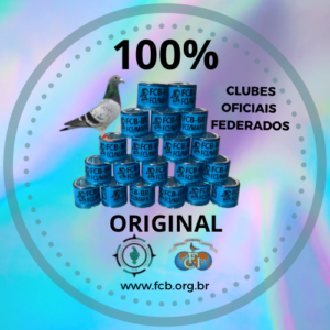 Anilhas Originais Oficiais 2026 FCB-BR/FCI - CLUBES OFICIAIS