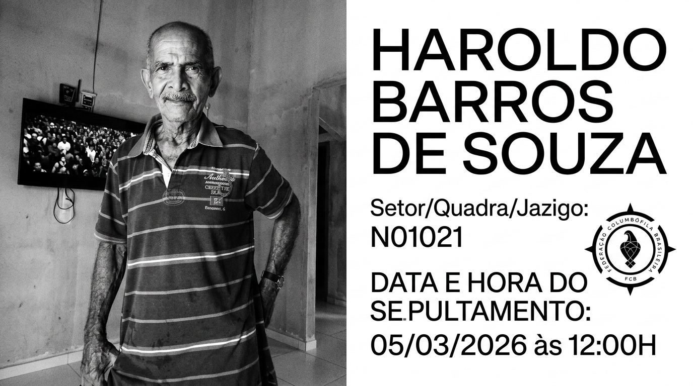 NOTA DE PESAR: HAROLDO BARROS DE SOUZA