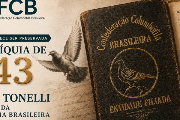 Uma relíquia de 1943 resgata a história de Zamião Tonelli e da columbofilia brasileira