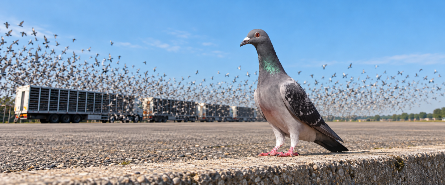 O estresse térmico: Como o pombo perde calor e onde o criador brasileiro erra