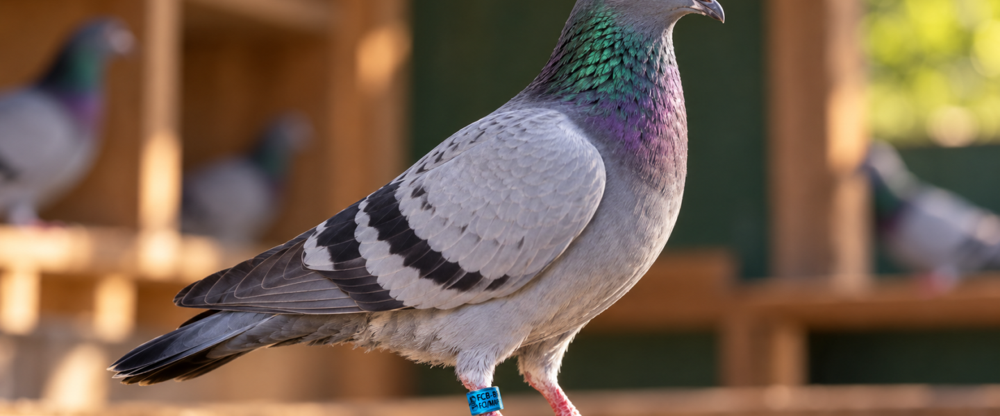 A anilha conta uma história. O que está escrito naquele anel e por que ele decide o valor do seu pombo