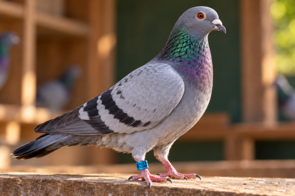 A anilha conta uma história. O que está escrito naquele anel e por que ele decide o valor do seu pombo